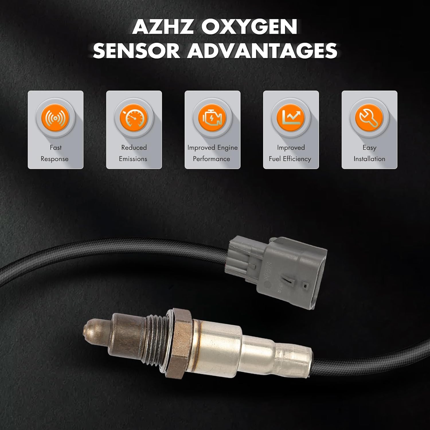 Downstream Oxygen Sensor for Infiniti QX60 2015-2020 for Nissan Altima 2015-2018 for Nissan Maxima 2015-2021 for Nissan Murano 2015-2019 for Nissan Pathfinder 2015-2020, 234-4986 O2 Sensor