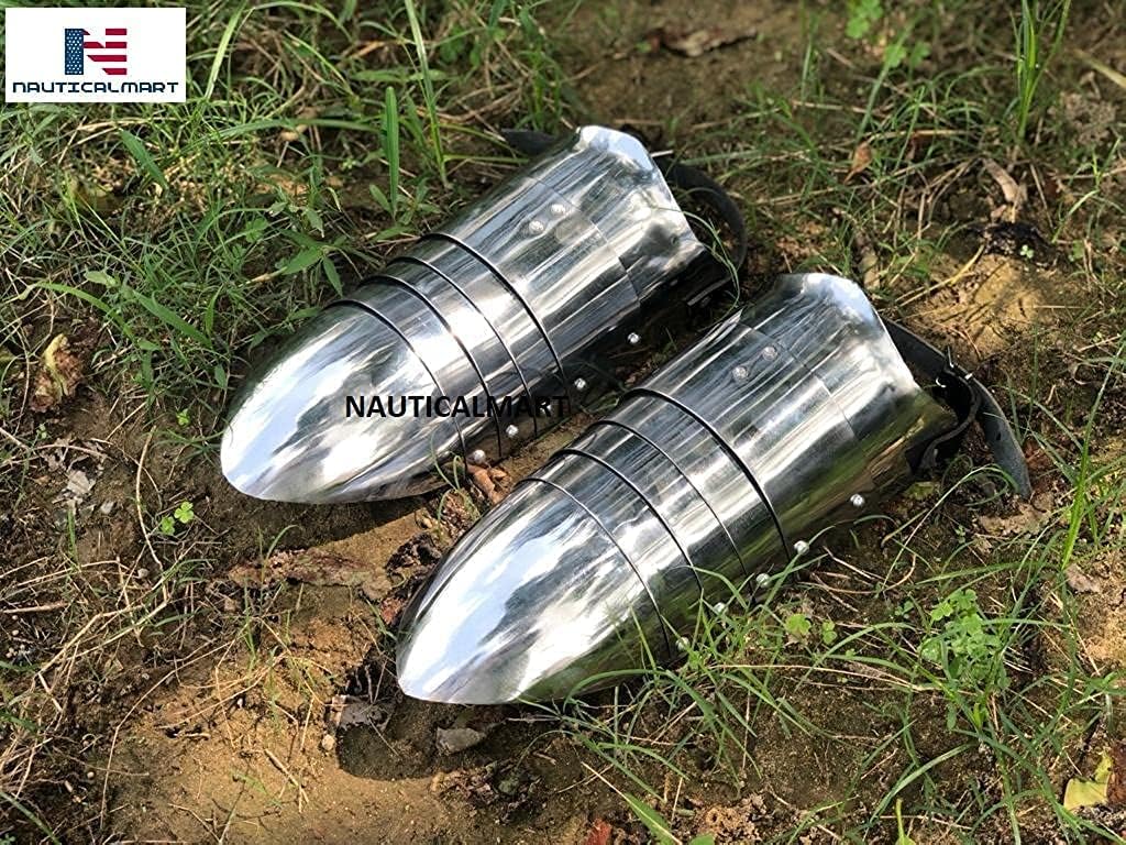 NauticalMart Gothic Armor Shoes Medieval Steel Sabaton - Halloween