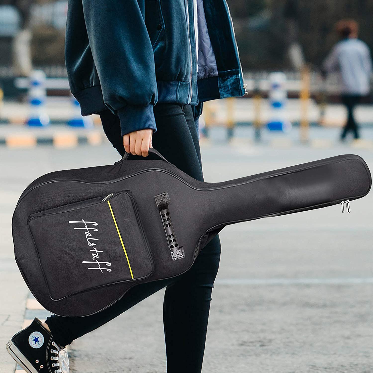 FF Custodia, Borsa, imbottita, 600D per Chitarra Classica