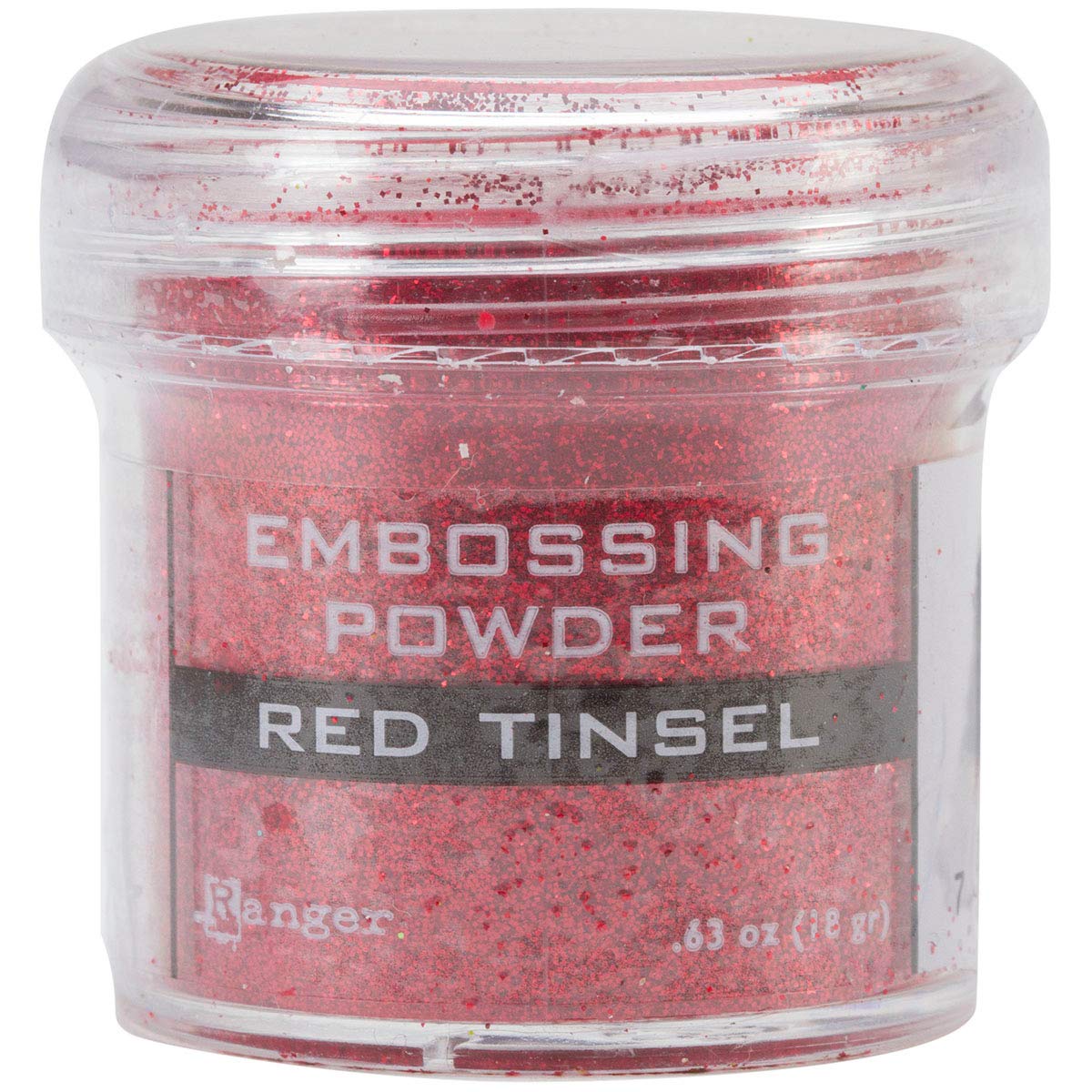 Ranger Embossing Powder-Red Tinsel