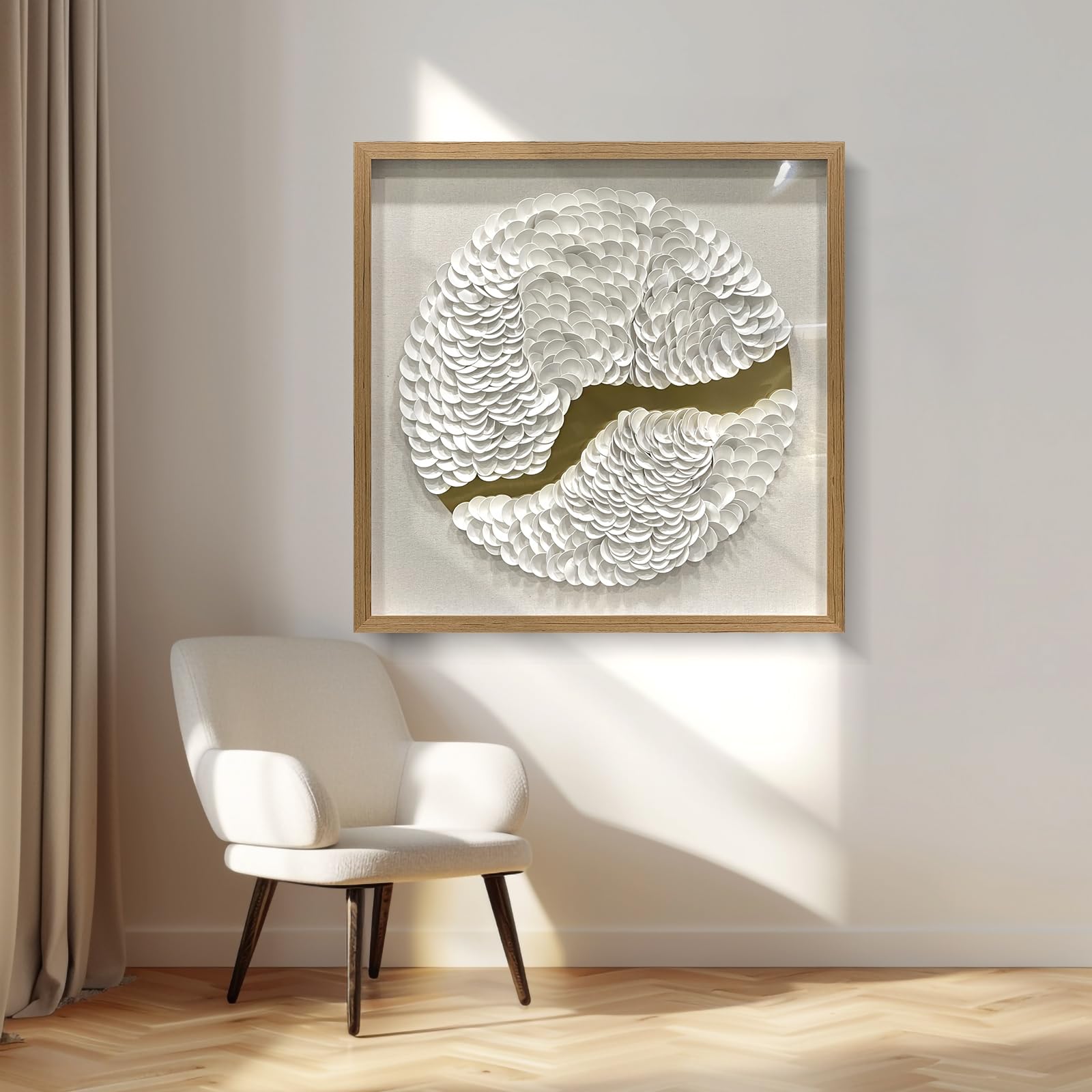 洋書 WALL ELEMENTS ART WALL Amazon.com: BrightA White Leather Wall Art Wall Sculpture Eclectic