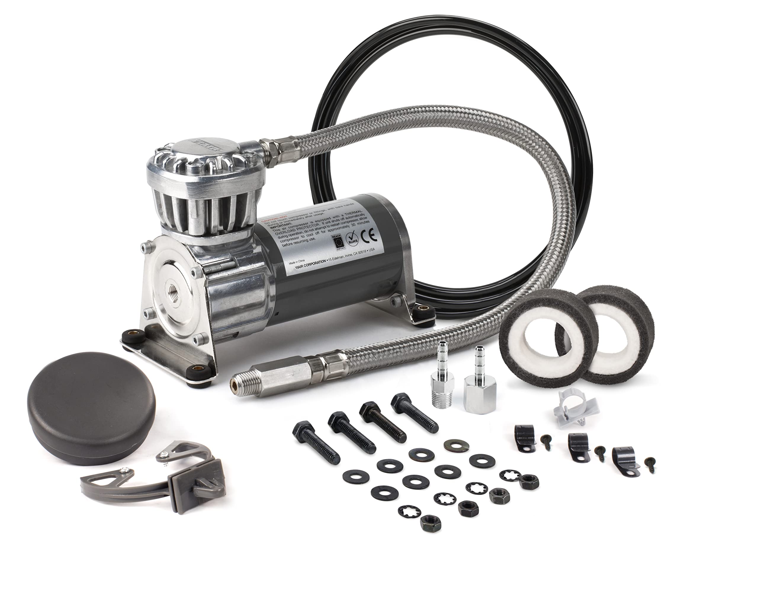 Compresseur IG Viair 15018 12V étanche IP67 pour suspension pneumatique et robotique