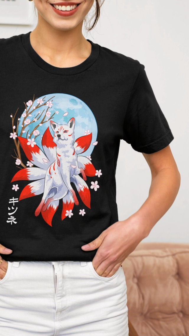 Amazon.com: Kitsune Fox Japanese Nine Tailed Fox Magical Creature