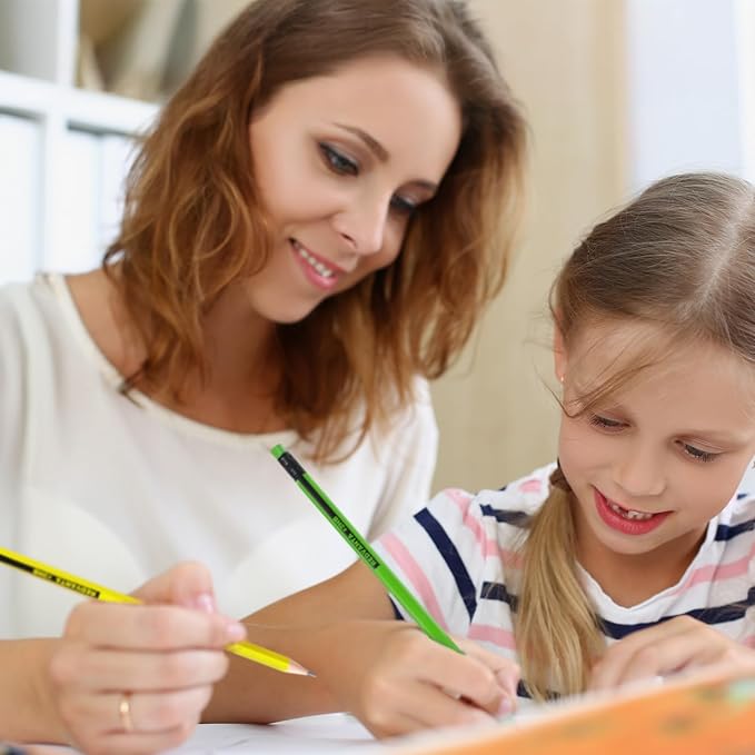 Lápices de Grafito HB Preafilados Número 2 para Niños, 12 Unidades miniatura 2