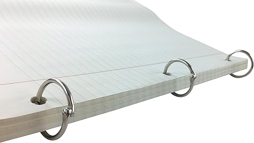 Miniatura 4 de Clipco Anillos de libro pequeños de metal niquelado de 1 pulgada (paquete de 100)