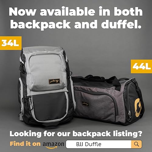 Miniatura 4 de Gold BJJ Mochila Jiu Jitsu - Bolsa de gimnasio resistente con bolsillo impermeable Gi