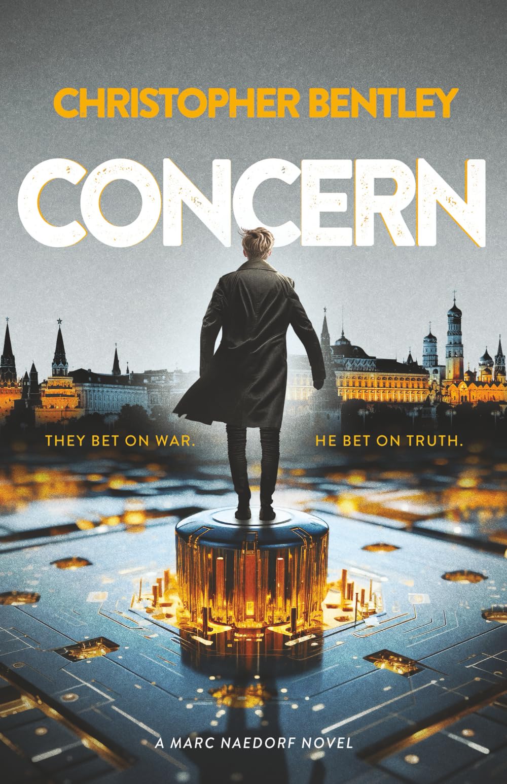 Concern: A black-ops investigator uncovers an espionage conspiracy rooted in quantum code