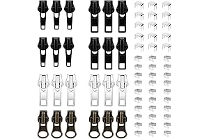 24-Piece Fixnzip Universal Zipper Slider Kit with Instant Zipper Plier