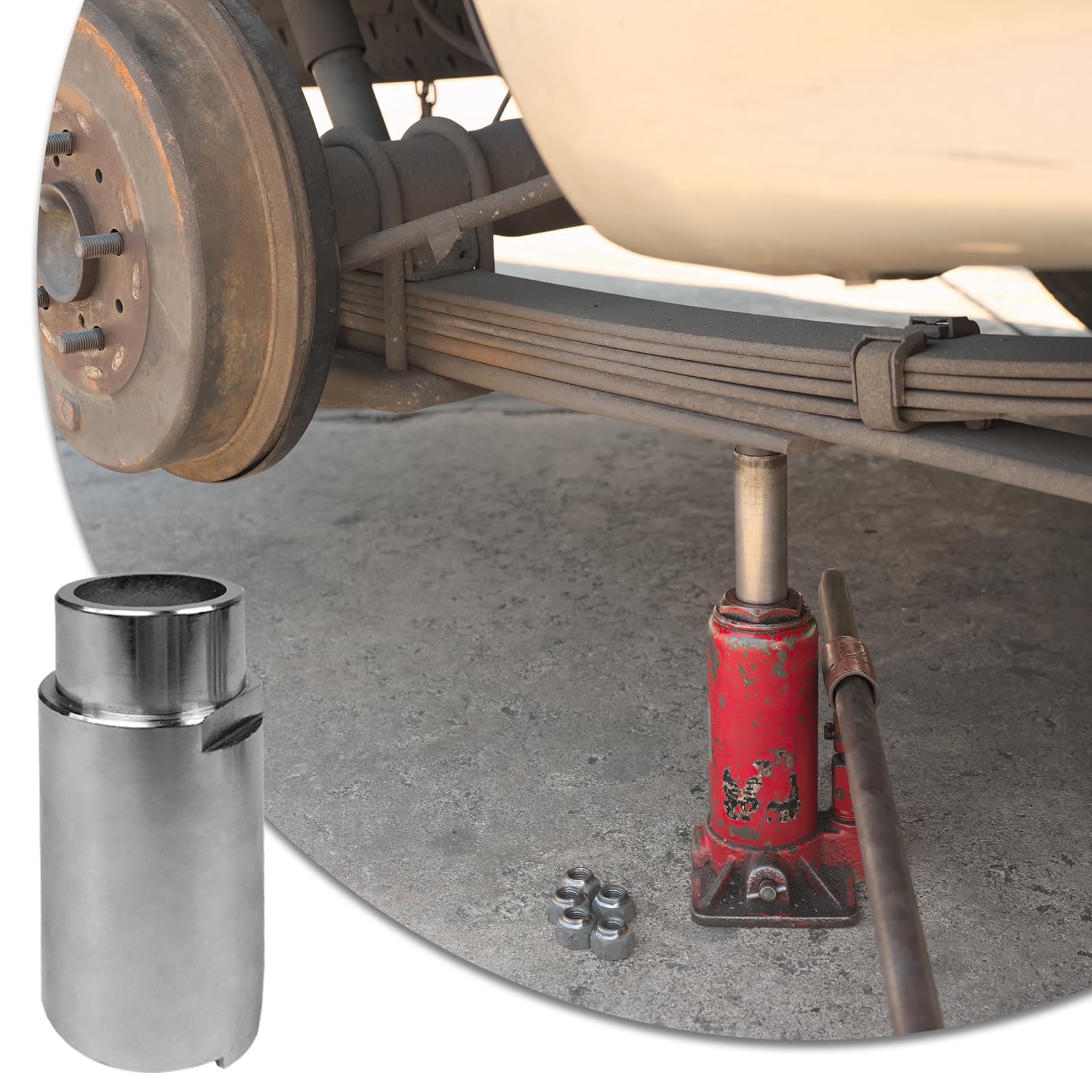 Erhöhungssäule für Autohebebühne, Auto Hebebühne Erhöhungssäule 4Pcs Erhöhung der Hebebühne 50x130 mm Stabile Unterstützung Fußpolster Hebepads für Fahrzeugwartung Autolifte