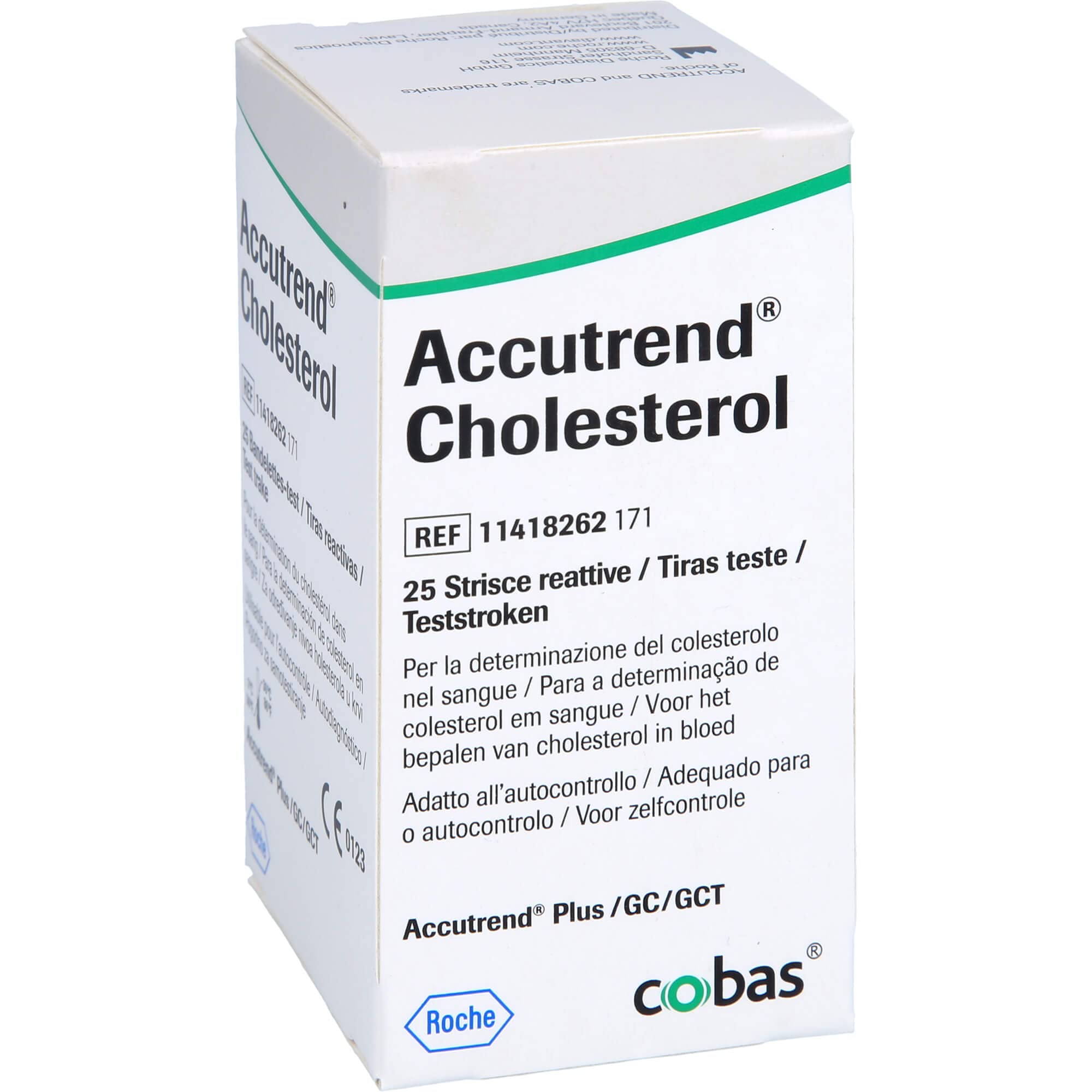 Accutrend Colesterol 25 Tiras