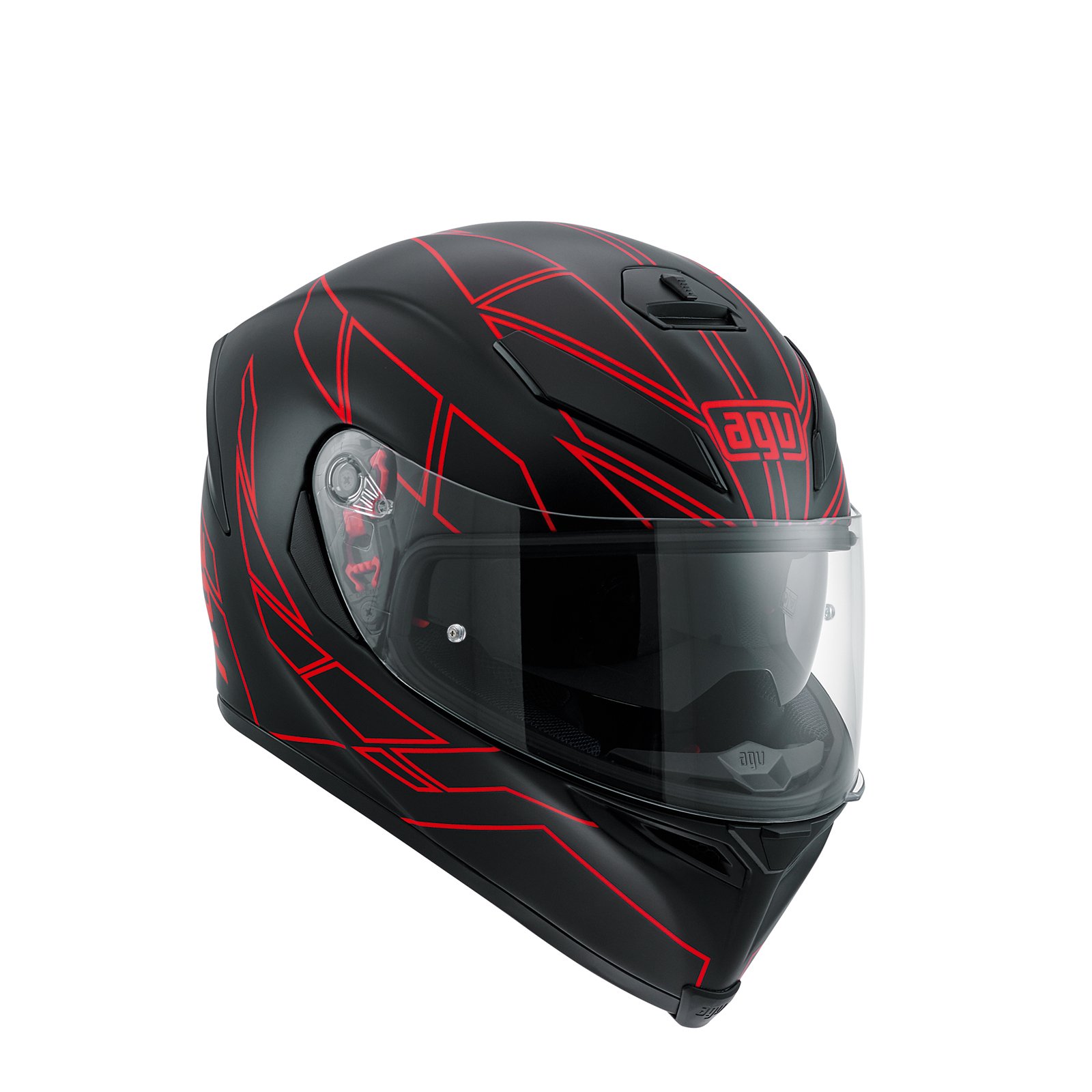 AGV K-5 S E2205 Motorbike Helmet, Multi PLK, Hero Black/Red, XL: Buy Online at Best Price in UAE