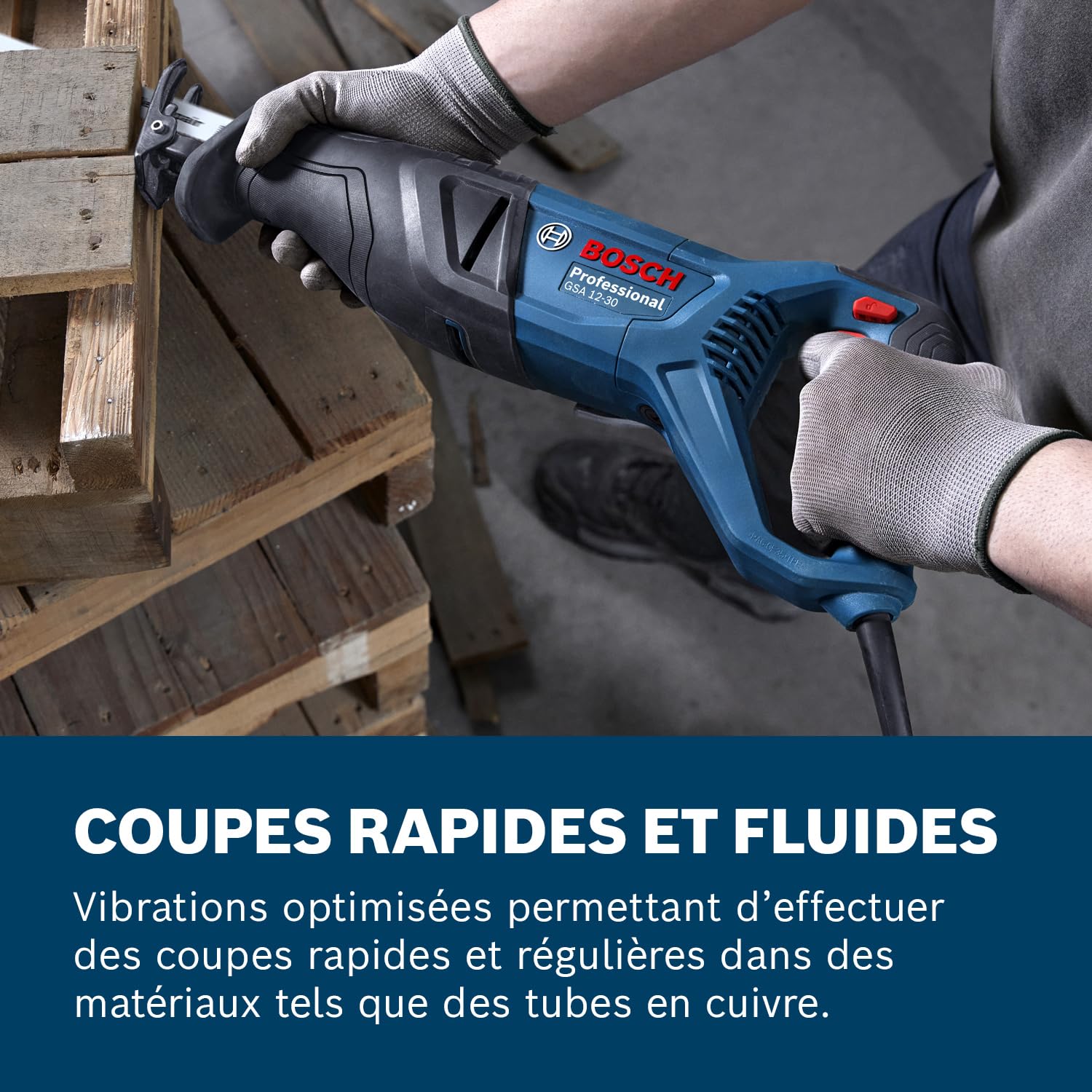Bosch Professional scie sabre GSA 12-30 (avec coffret de transport)