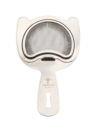 Barfly Fine Mesh Spring Strainer, Stainless Steel