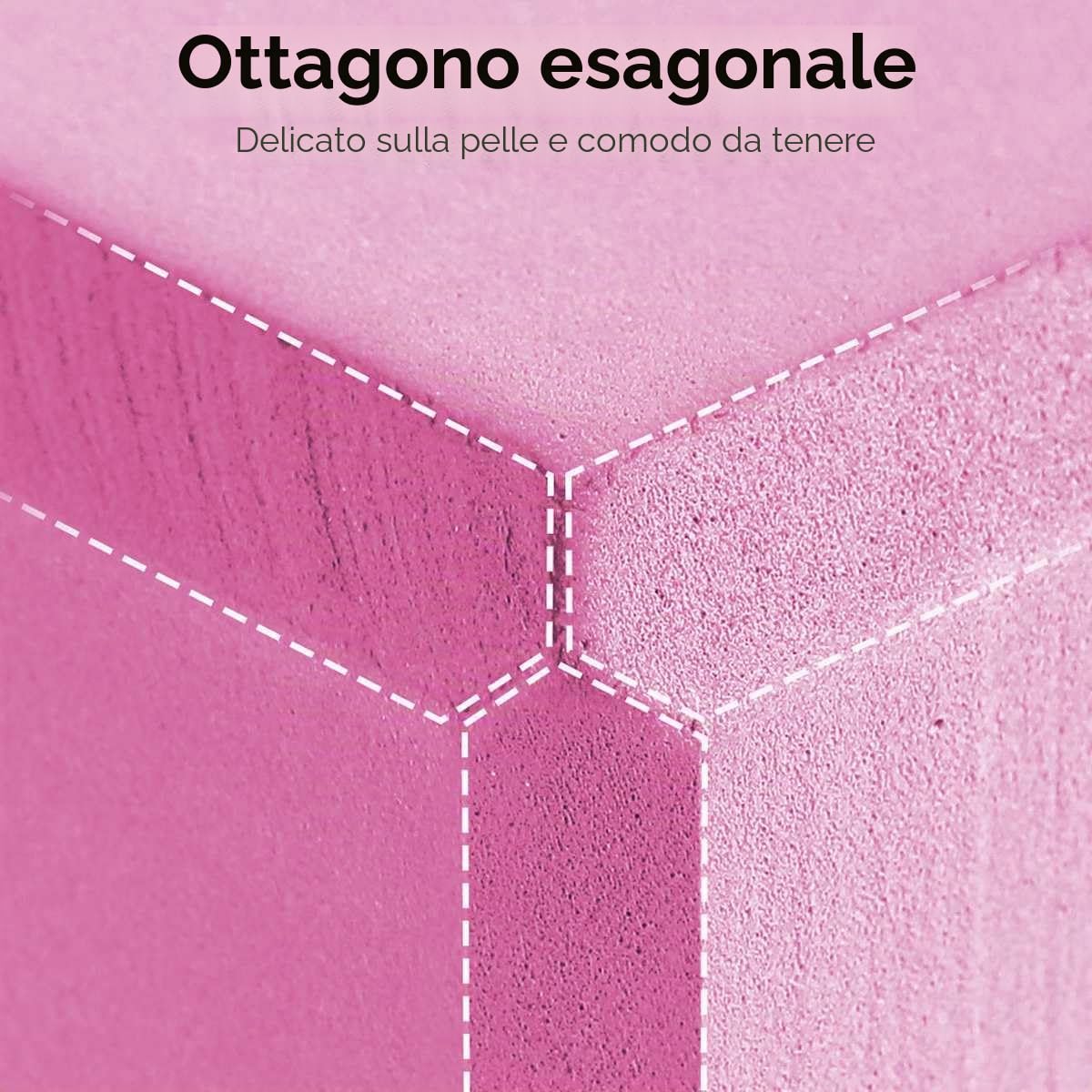 2 Pezzi Blocchi Yoga, Schiuma EVA Mattoni Fitness Yoga Blocks Alta Densità e Antiscivolo per Migliorare forza Equilibrio e Flessibilità Mattoncini Leggeri per Pilates