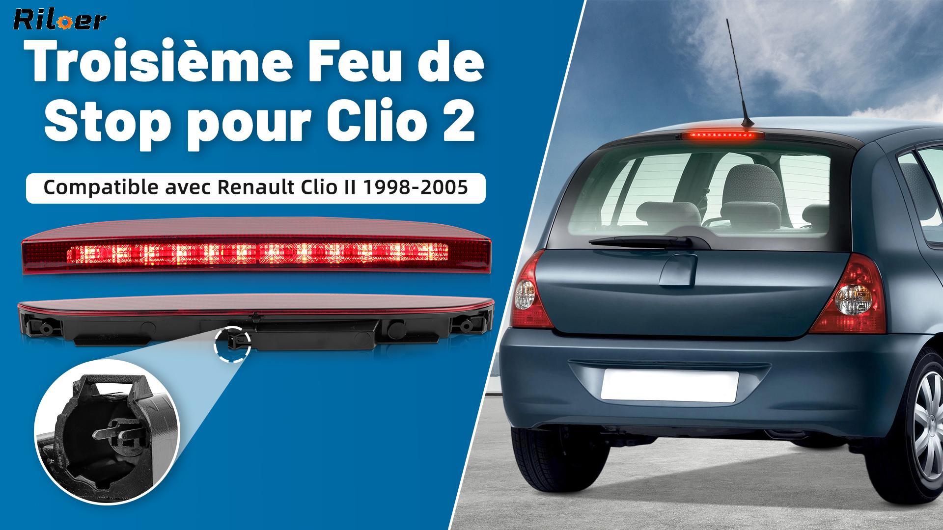 Feu Stop Central LED Pour Range Rover Sport L320 (2006-2009) - 3e Feu Stop, Rouge, ABS, Plug & Play - Améliore Visibilité Et Style - 2
