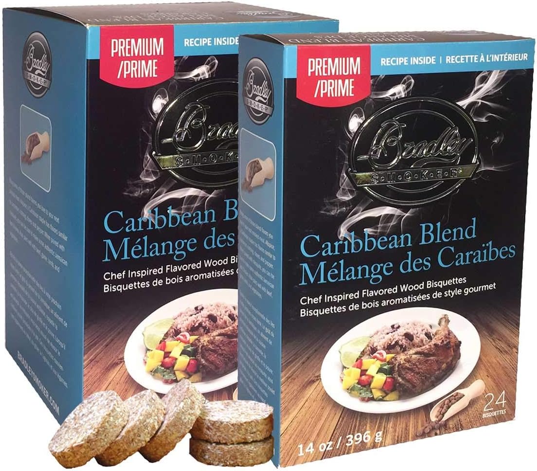 Bradley Smoker BTCB48 Caribbean Blend Bisquettes (48 Pack)