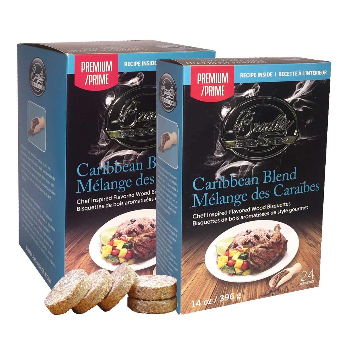 Bradley Smoker Caribbean Blend Bisquettes (48 Pack)