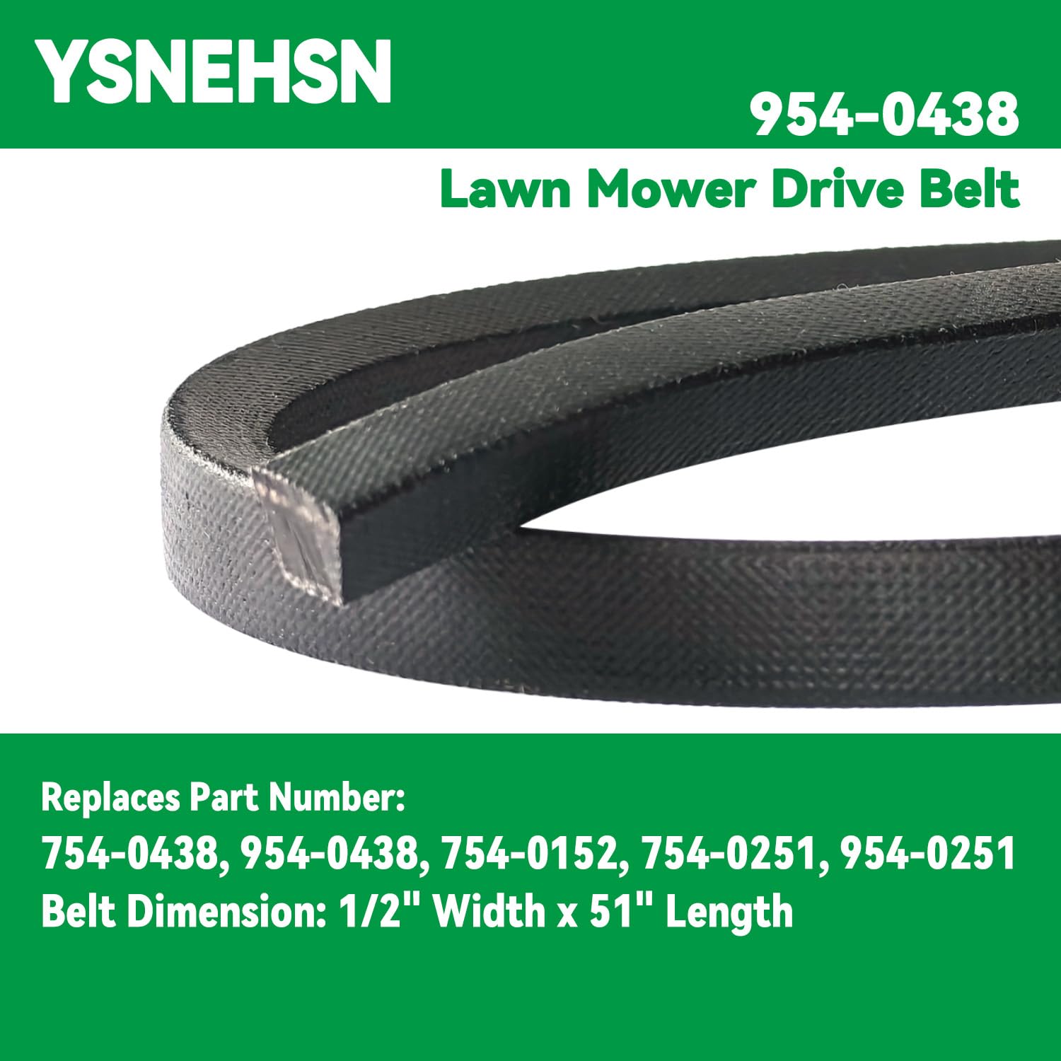 Amazon.com: 954-0438 Lawn Mower Drive Belt Fits for AYP 110975X