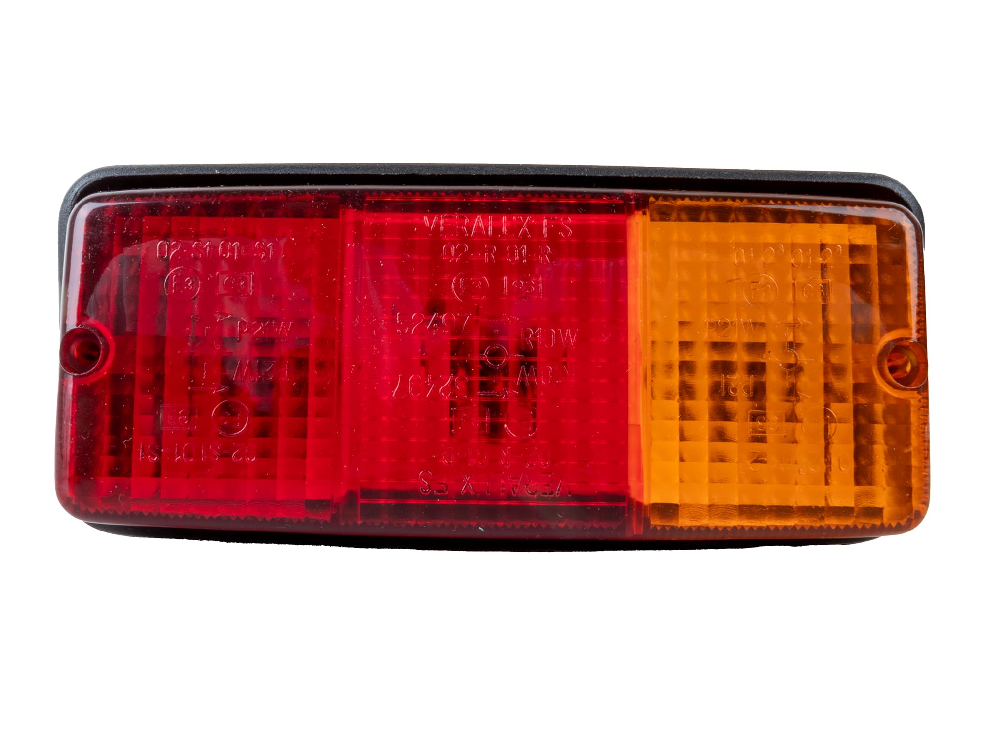 Ama Fanale Posteriore Alogeno Destro 160x70x70 mm per Veicoli Agricoli e Logistici – Tre Funzioni Luminose, Omologazione ECE, Installazione Facile, Made in Italy - 1