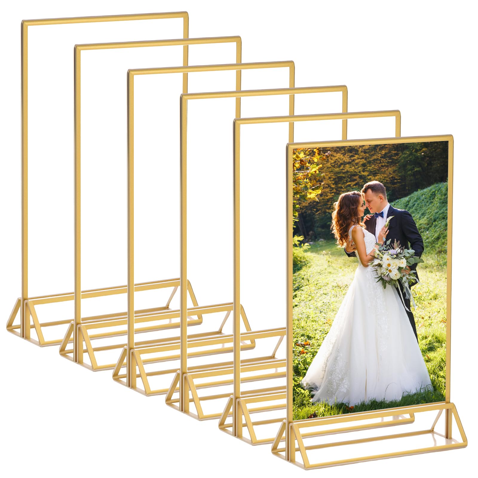 Numéros De Table En Acrylique, Chevalets De Table Avec Plaques Numerotees De 1 A 15~p142234626