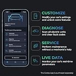 Carista EVO - Bluetooth OBD2 Scanner - Car Diagnostic Tool & Code Reader with Access to Diagnostics, Customizations, Service Tools & Live Data (Subscription Required)