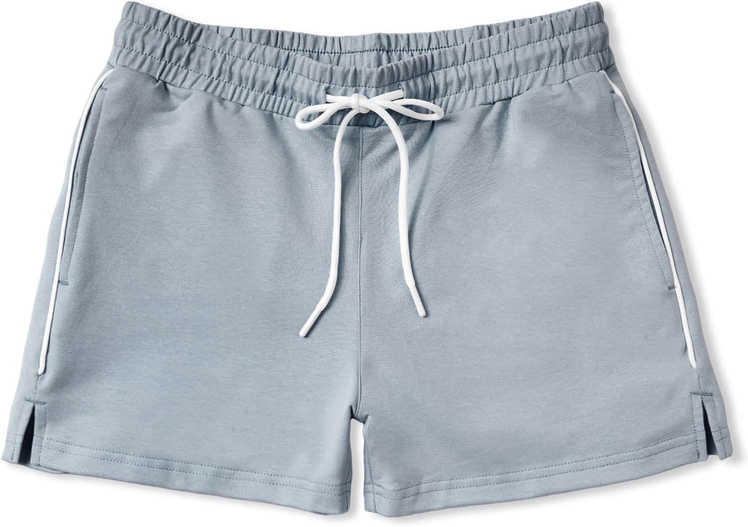 Mens Athletic Sweat Shorts 3 Inch Cotton Soft Casual with Pockets Gym Workout Running Short