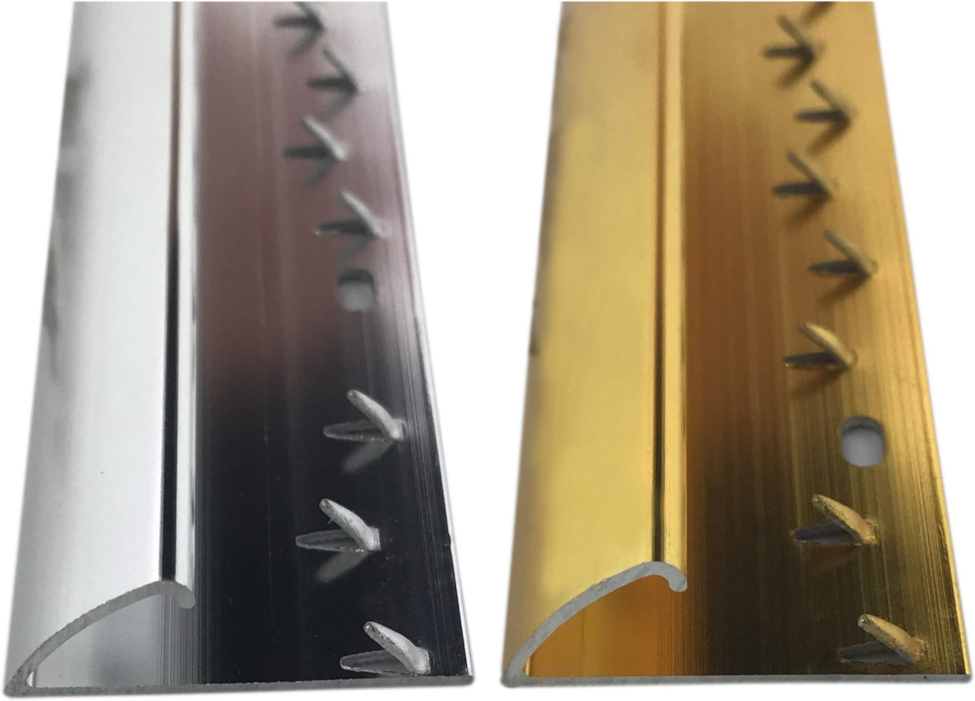 Single Edge Carpet Metal, Door Bar Trim Silver Amazon.co.uk DIY