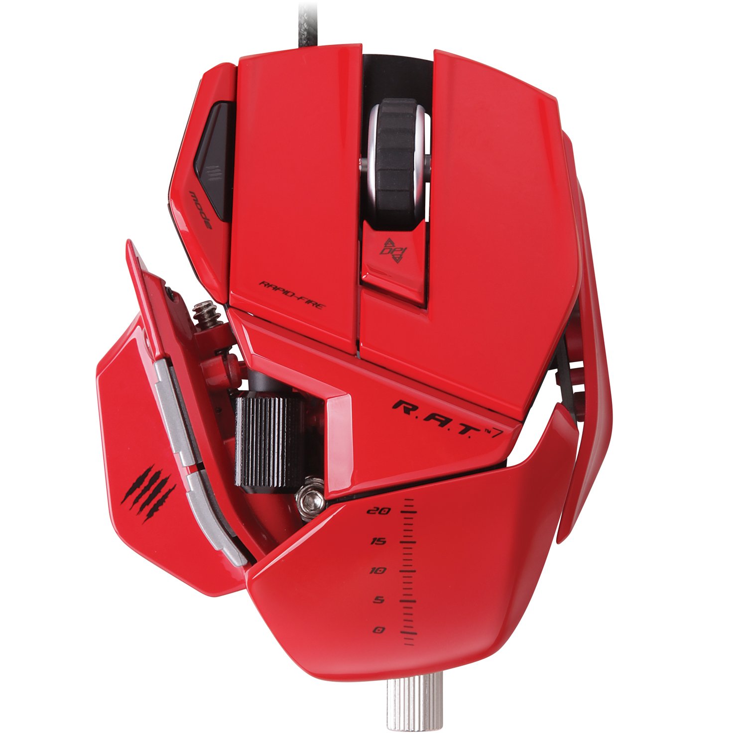 折りたたみマウス レッド MA-WBS311R【静音ワイヤレスブルーLEDマウス