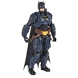 DC Comics, Batman Adventures, Batman Action Figure with 16 Armor Accessories, 17 Points of Articulation, 12-inch, Super Hero Kids Toy for Boys & Girls