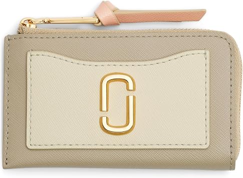 Marc Jacobs The Utility Snapshot Top Zip Multi Wallet Khaki Multi One Size