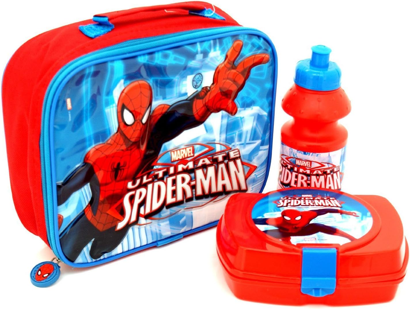 Children's Spiderman 3 piece Lunch Box Set