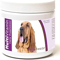 Vista 66 de Healthy Breeds Multivitamínico siberiano Husky para perros, suplemento diario recomendado por veterinarios, sabor a tocino, 60 masticables suaves