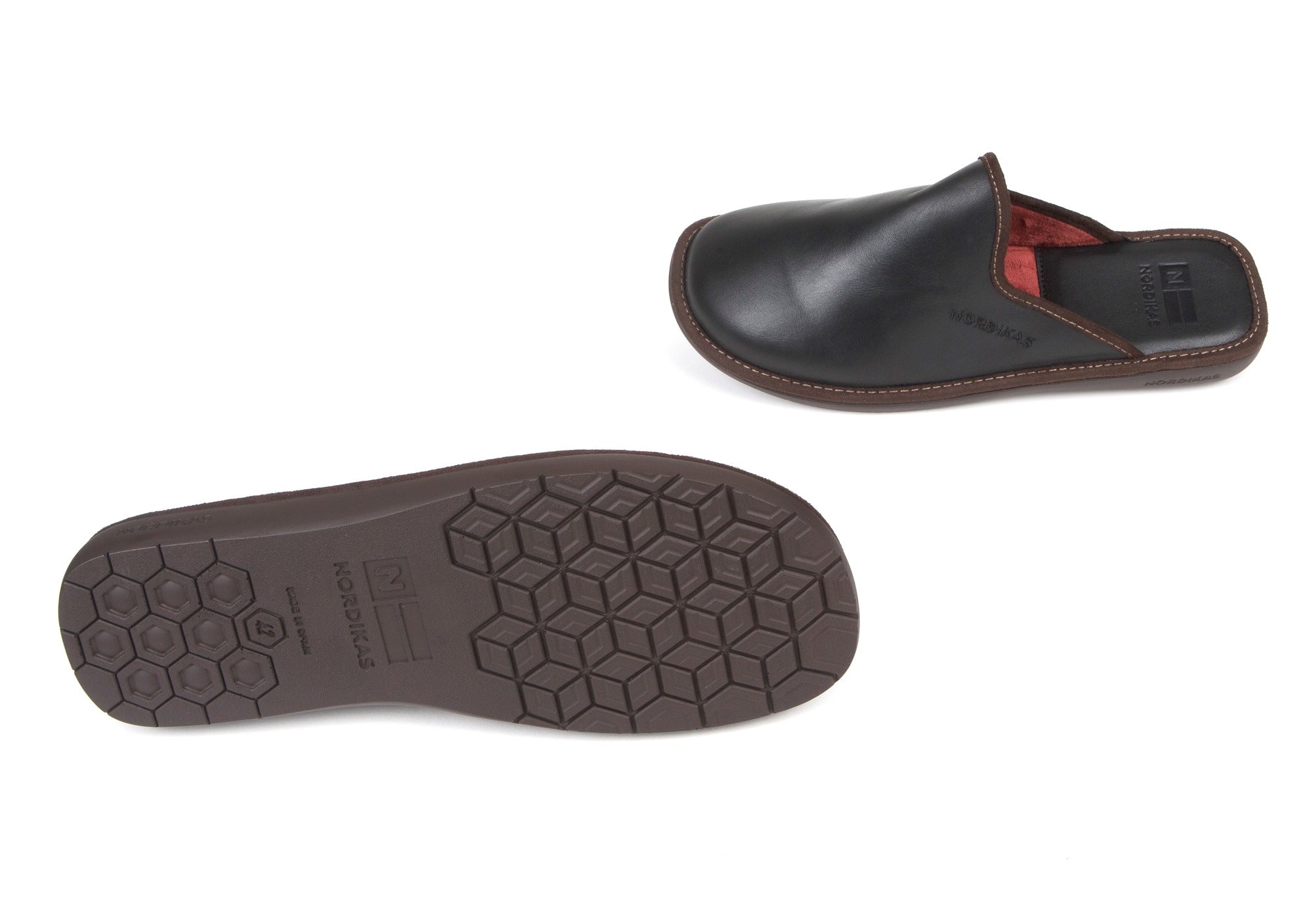 N NORDIKAS Top Line Caballero Piel Negro