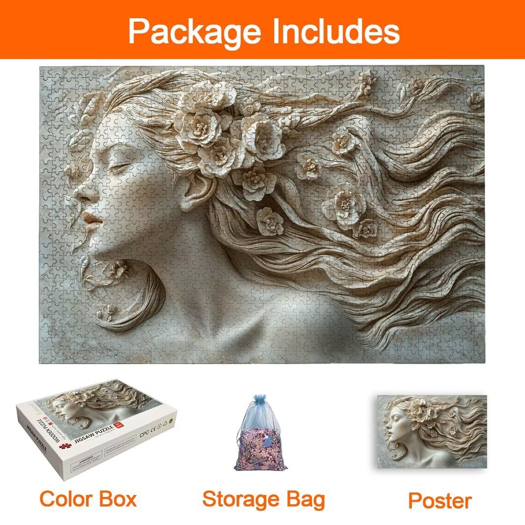 Puzzle Elfi, Puzzle 2000 Pezzi Adulti per Decor, Regalo Donna/Uomo -8800