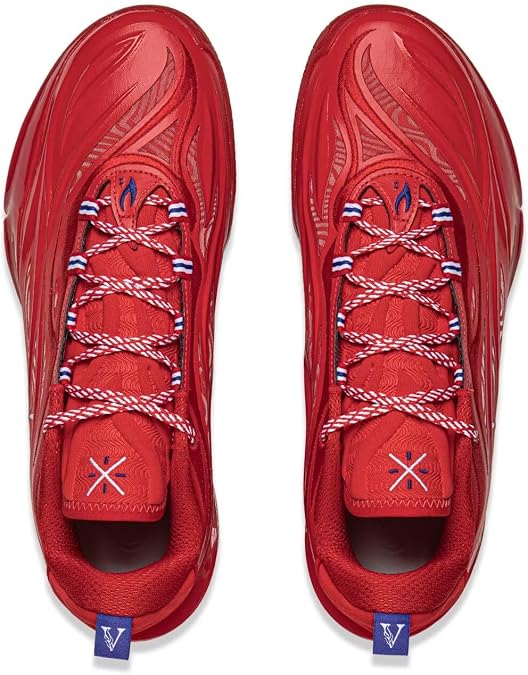 LI-NING Wade 808 5 Ultra V2 Men's Professional Basketball Shoes Lightweight High-Resilience Sneakers Fortune Red US 7.5