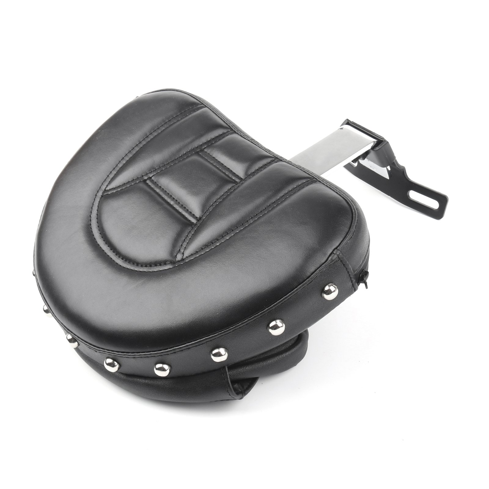 Topteng Piloto Asiento del Conductor Respaldo Pad Apto para Harley Fat niño en Edad Herit Sof Cola FLSTC 07-2017
