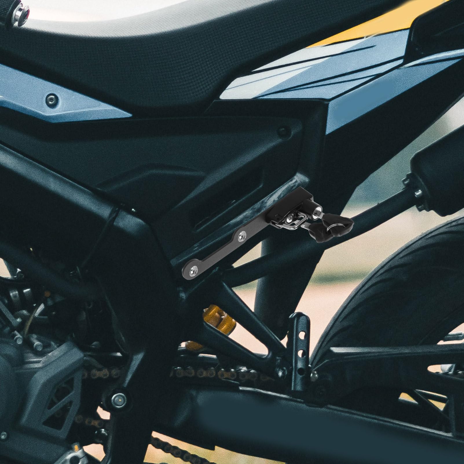 Antivol pour Casque de Moto Antivol de Sécurité pour Casque de Vélo Cadenas de Protection