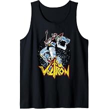 Voltron Retro Defender Colourful Fight Sword Tank Top