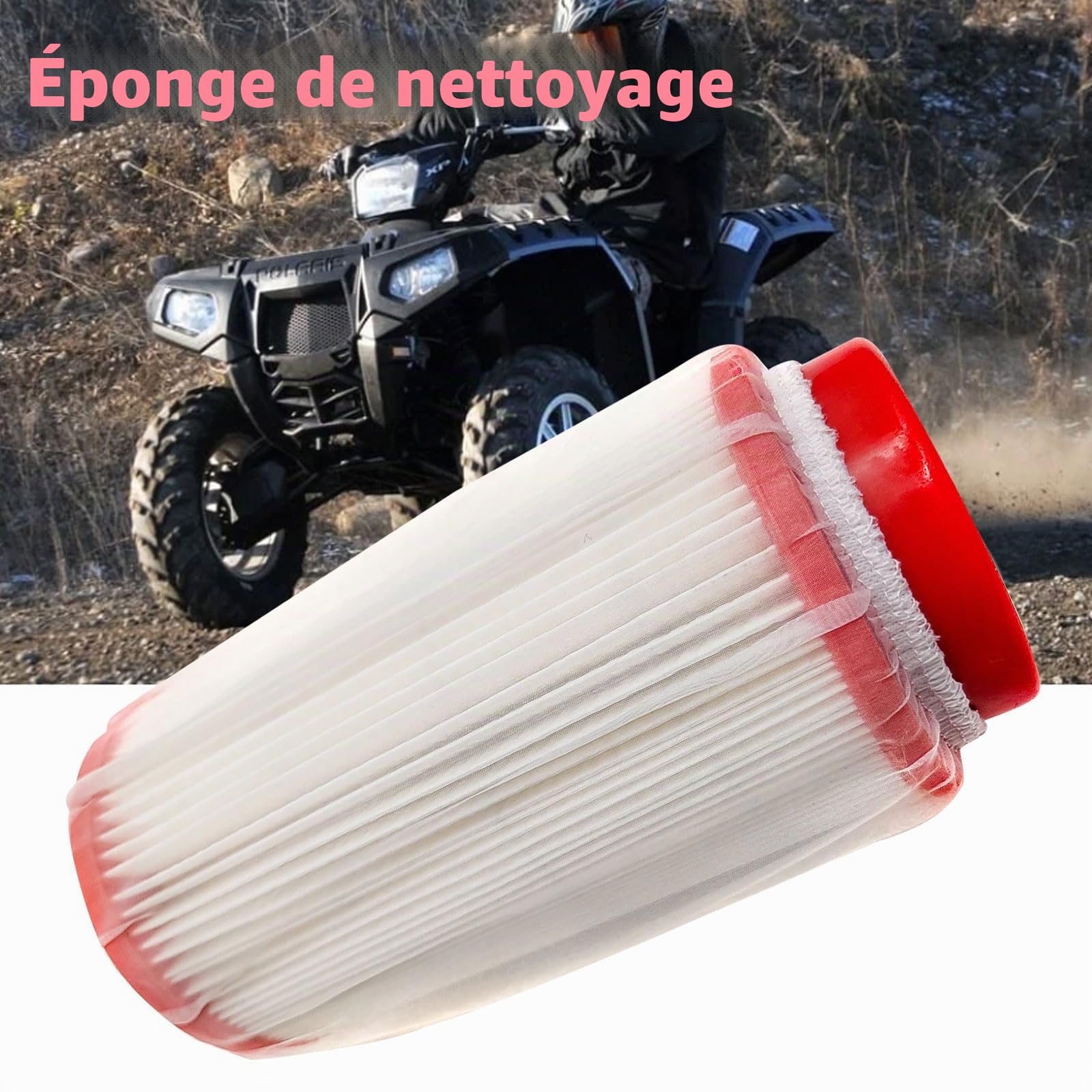 Nouveau nettoyant pour filtre à air Compatible avec Linhai 260cc 300cc 400cc LH260 LH300 LH400 ATV CUV D300 H300, remplace # 23212