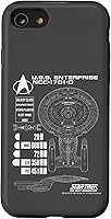 Vista 18 de Star Trek: The Next Generation U.S.S. Enterprise NCC-1701-0 Case for iPhone 17
