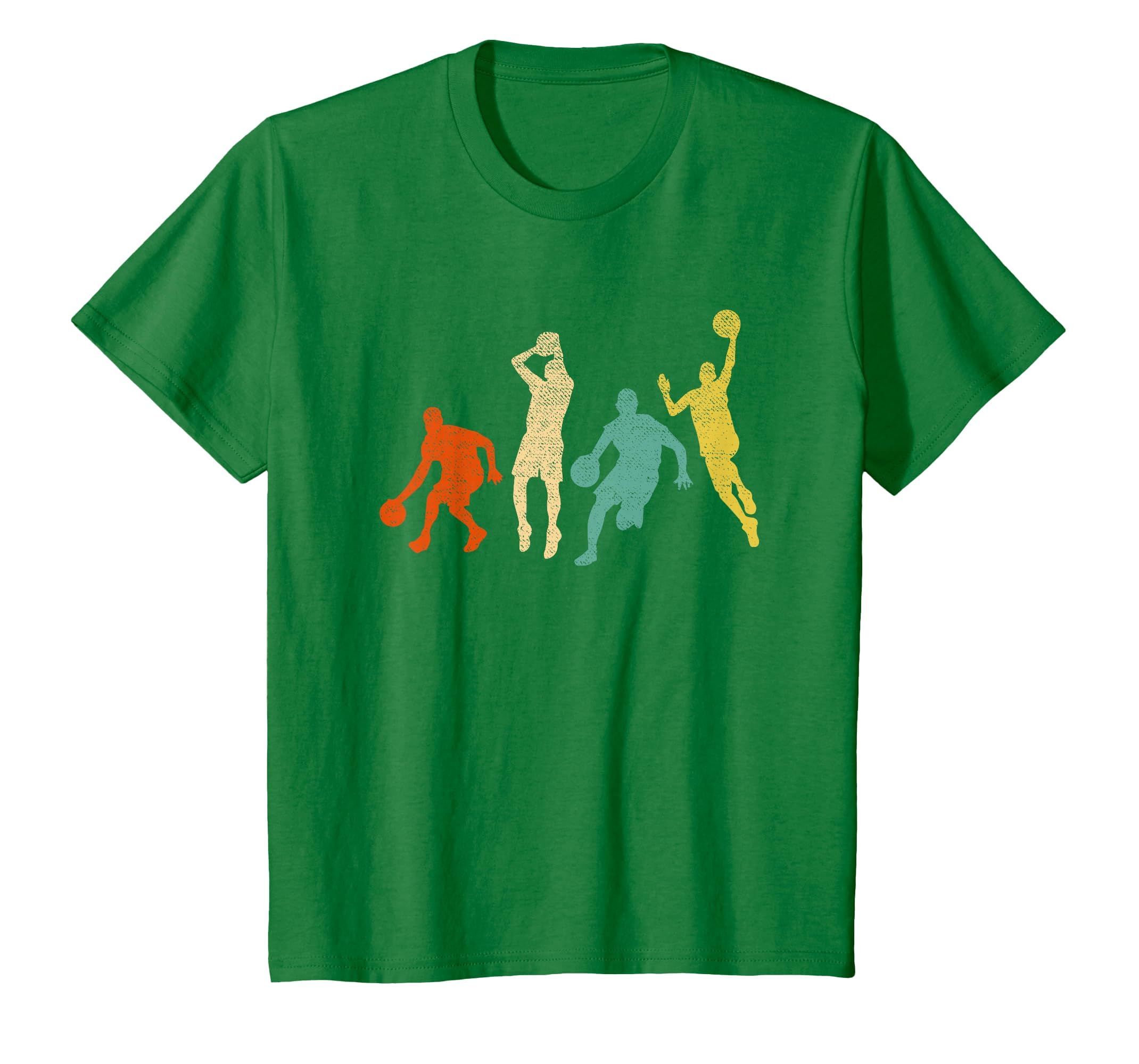 Vintage Basketball Ball Graphic Design Basketball Fan Player T-Shirt
