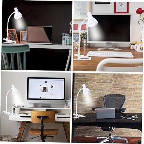 Miniatura 4 de Uonlytech 2 piezas de abrazadera de luz práctica de noche con clip de lectura suave luz nocturna para habitación del bebé guardería