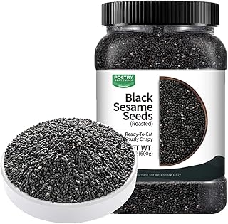 Roasted Black Sesame Seeds |crispy and delicious|Toasted Sesame Seeds|Re...