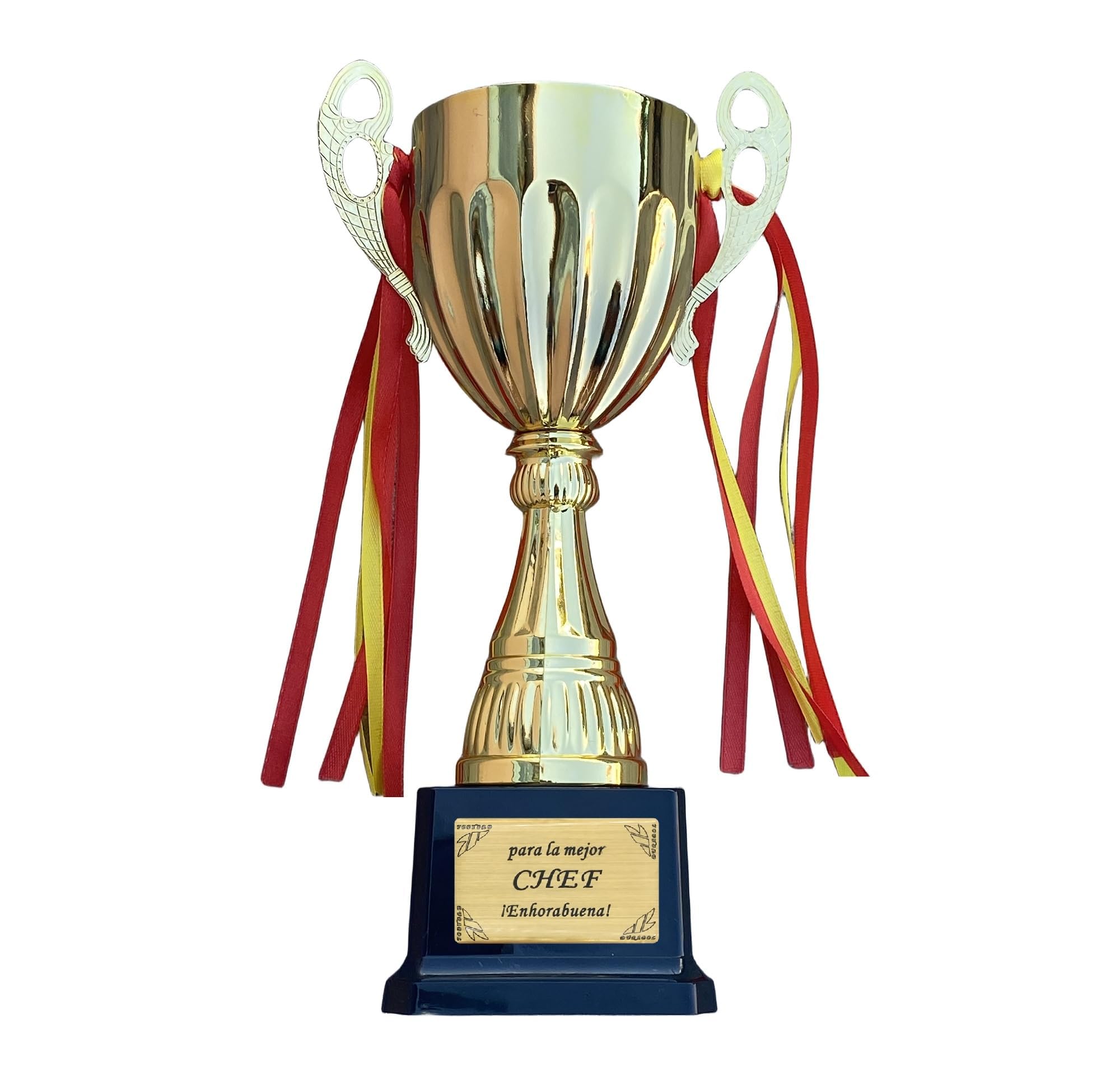 Durabol Premio Copa de Trofeos con Pegatina para Regalos al Mejor del Mundo Una Variedad de Opciones de Texto, Familiares y Amigos. — view 30