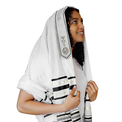 Jesus Name Prayer Shawl Tallit 72"x 22" with Bag For