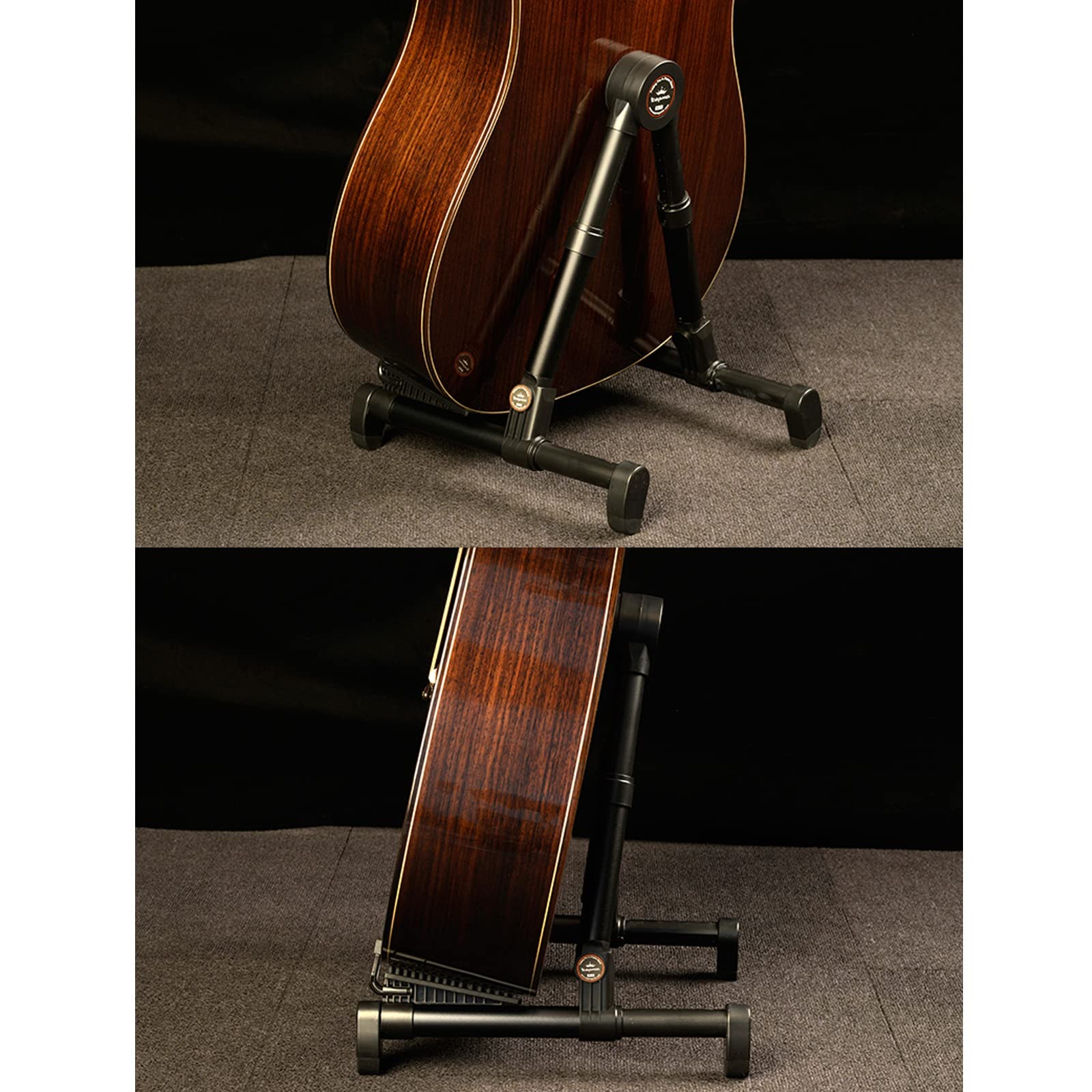 Supporto per Chitarra, Supporto Universale Pieghevole per Basso Elettrico, Supporto Portatile per Esposizione di Chitarra Domestica, Adatto per Negozio di Chitarre, Studio di Registrazione