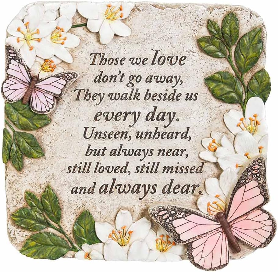 New Creative Memorial Stone, Those We Love Butterflies