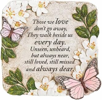 Those We Love, Butterflies Garden Stone