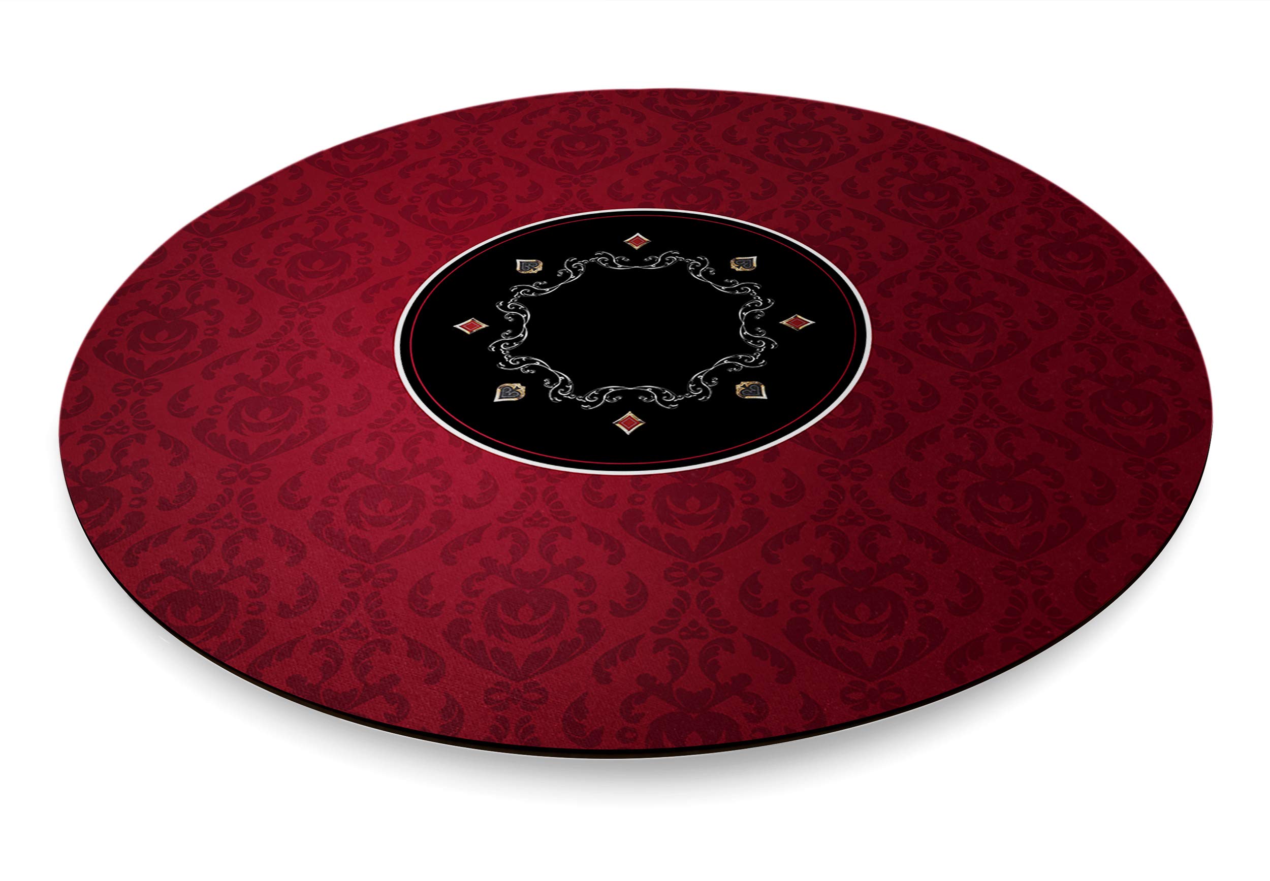 Victorian - Tappeto da Poker, rotondo, 100 cm