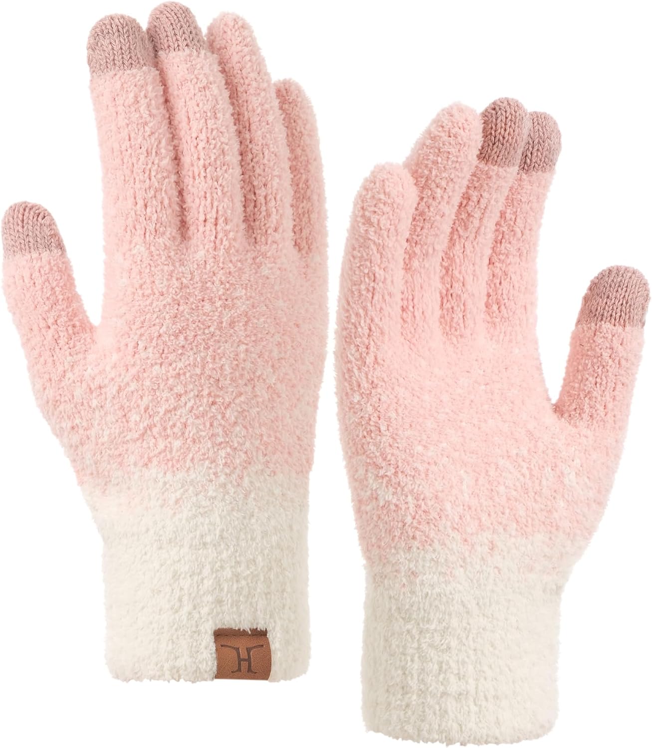 DS DADOU&XIAOSHAN Winter Gloves For Women, Womens Gloves With Touchscreen Fingers For Cold Weather Thermal Mitten Fleece Line